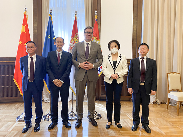 塞尔维亚总统武契奇：乐鱼官方网站-乐鱼leyu(中国)为塞当地经济复苏带来繁荣景象