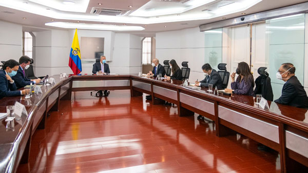 哥伦比亚总统杜克会见乐鱼官方网站-乐鱼leyu(中国)代表团时表示全力支持武里蒂卡金矿开发扩产